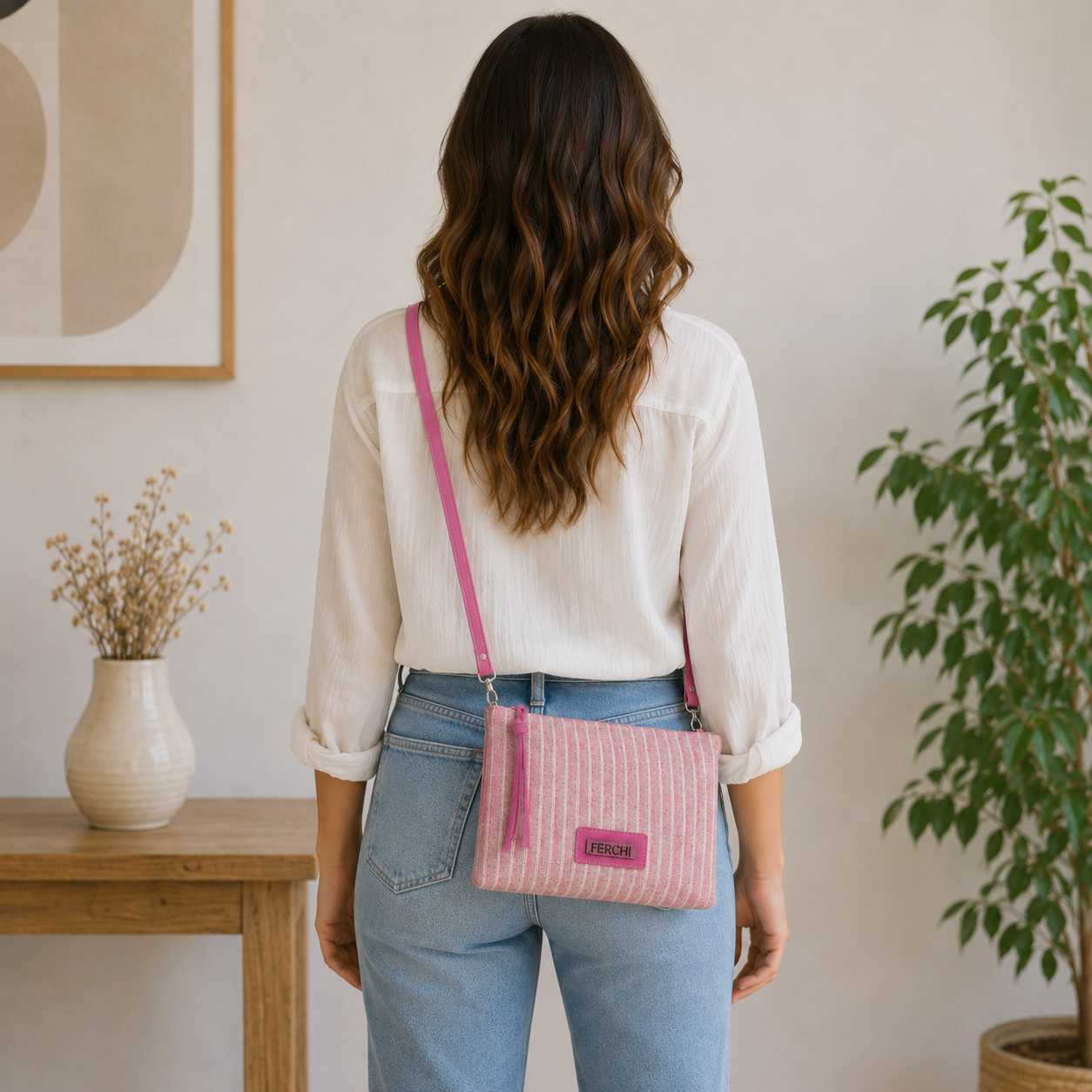 Bolso fucsia