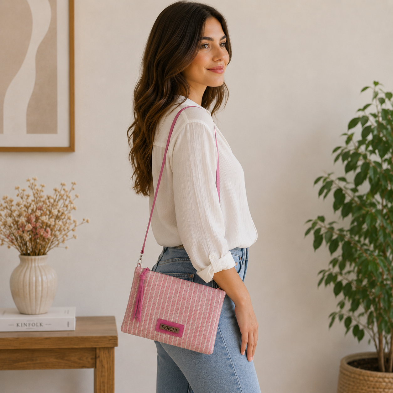 Bolso fucsia