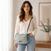 bolso azul