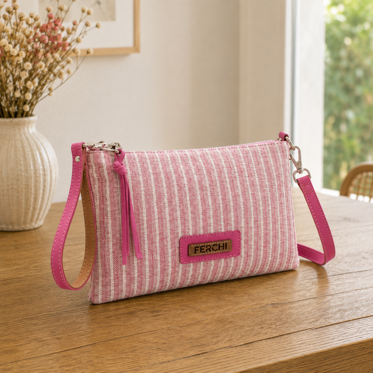 Bolso fucsia