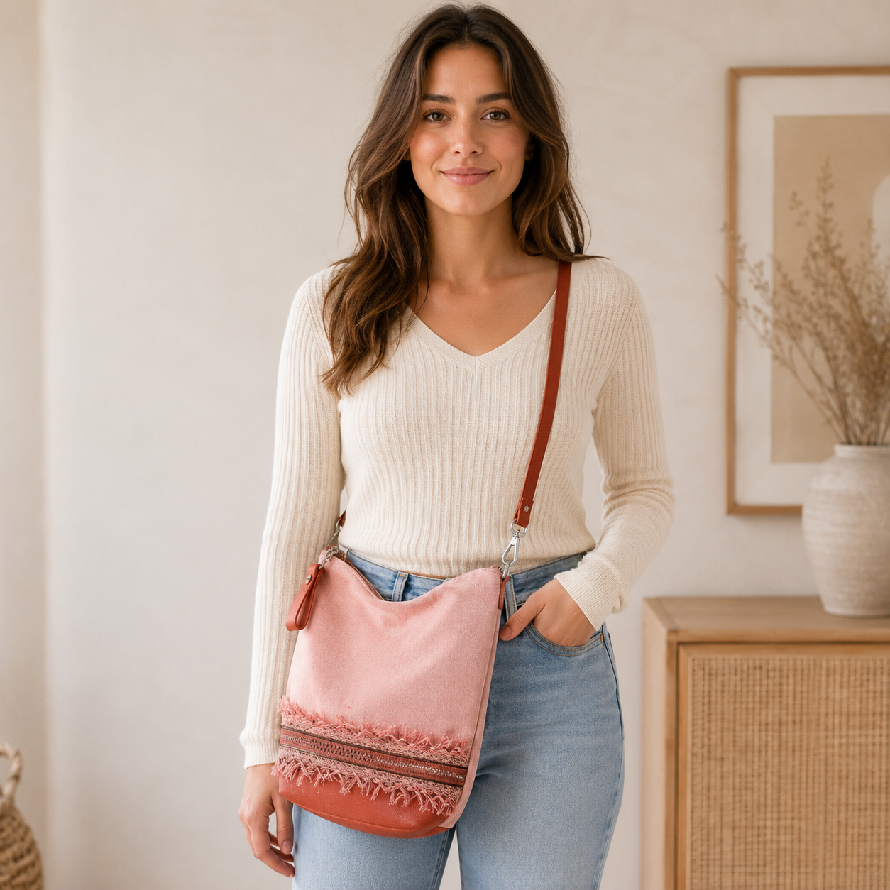 Bolso de coral