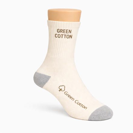 Calcetines largos gris claro