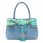 Bolso de mezclilla azul