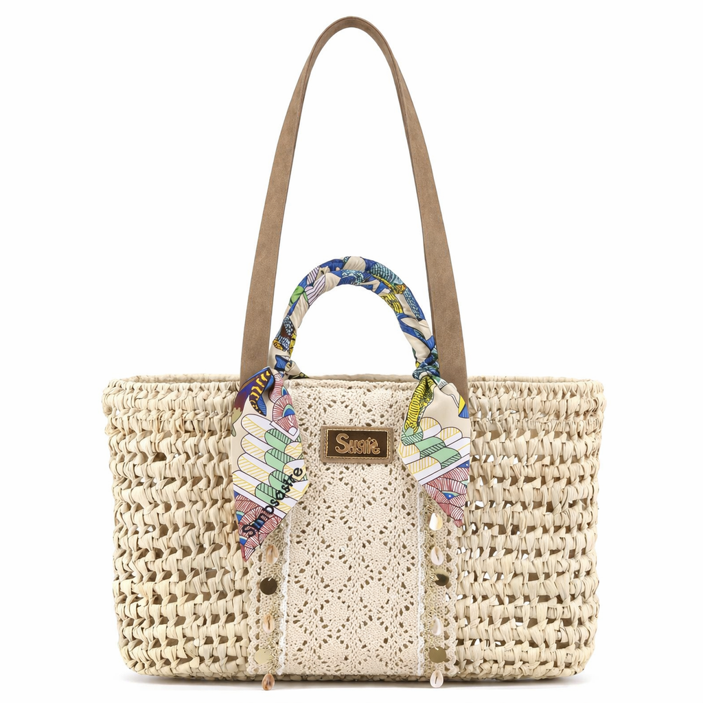 Bolso de mimbre