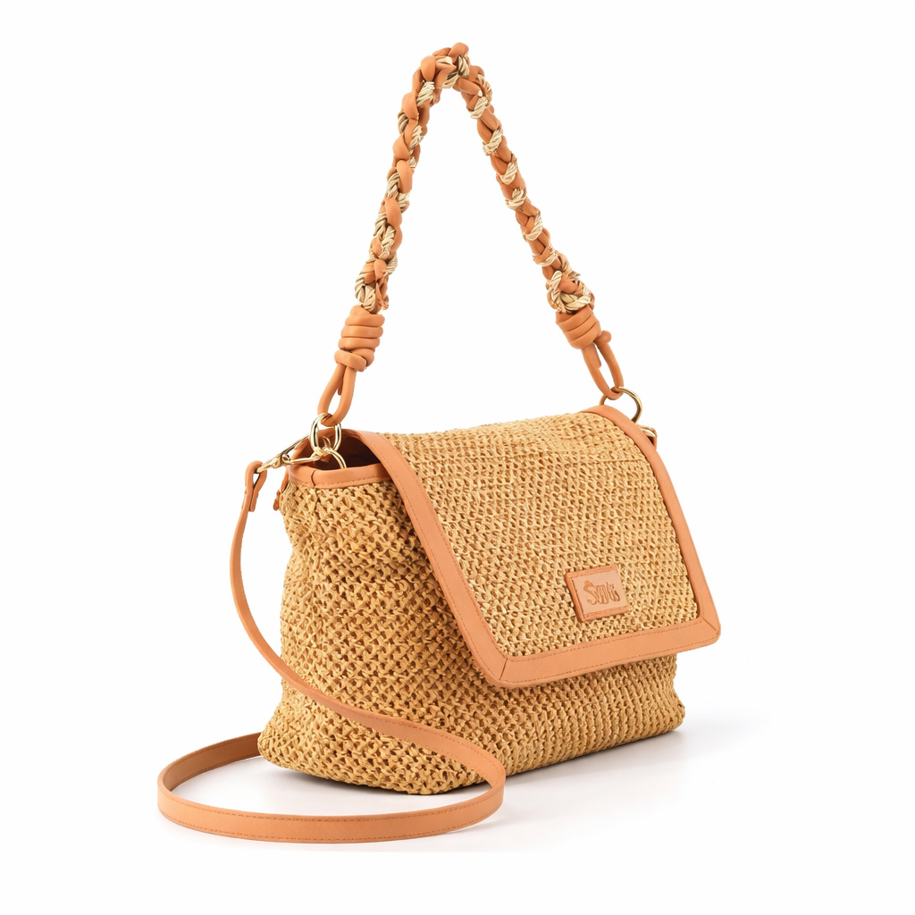 Bolso de mimbre