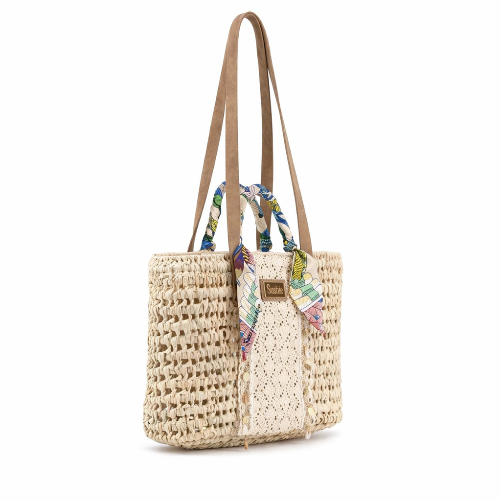 Bolso de mimbre