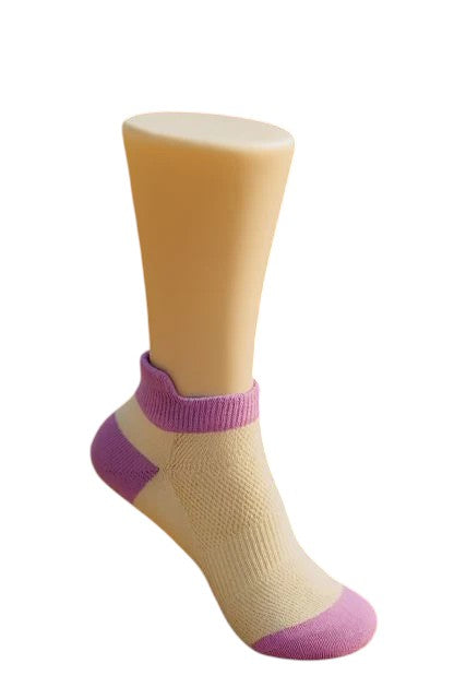 Calcetines cortos morados