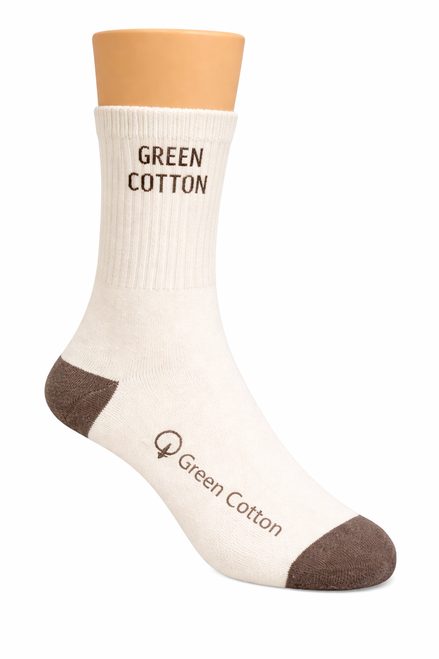 Calcetines largos marrones