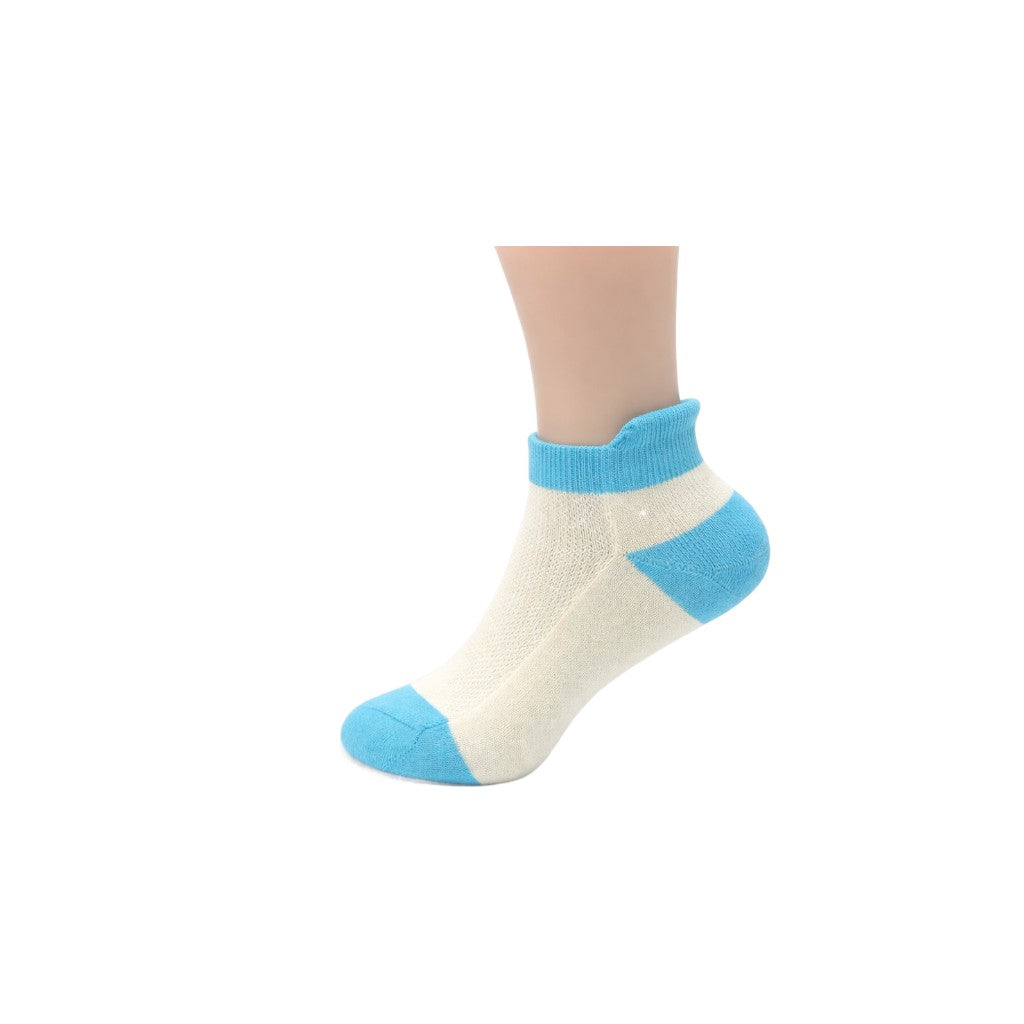 Calcetines cortos turquesa