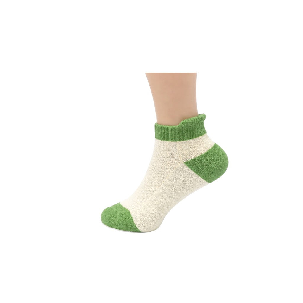 Calcetines cortos verdes