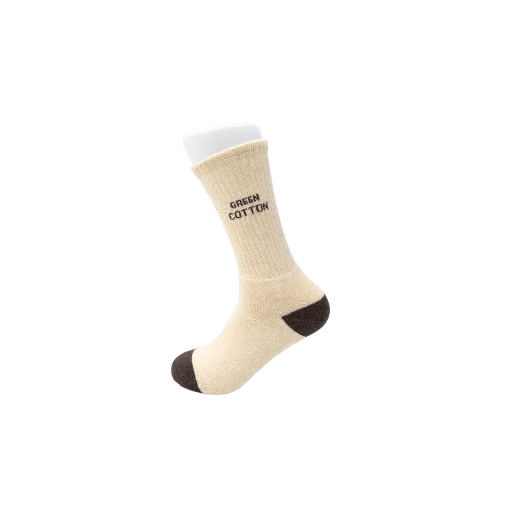 Calcetines largos marrones