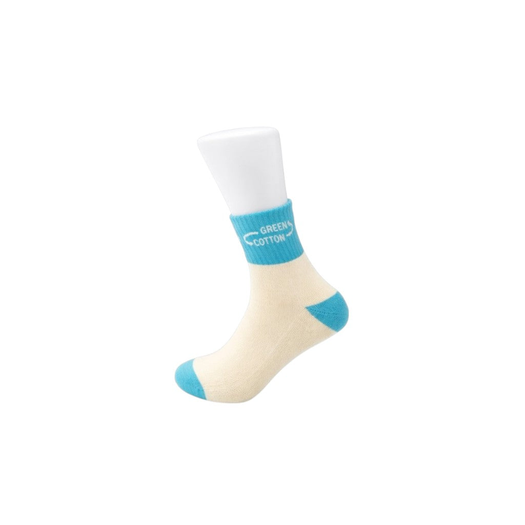 Calcetines medianos turquesa
