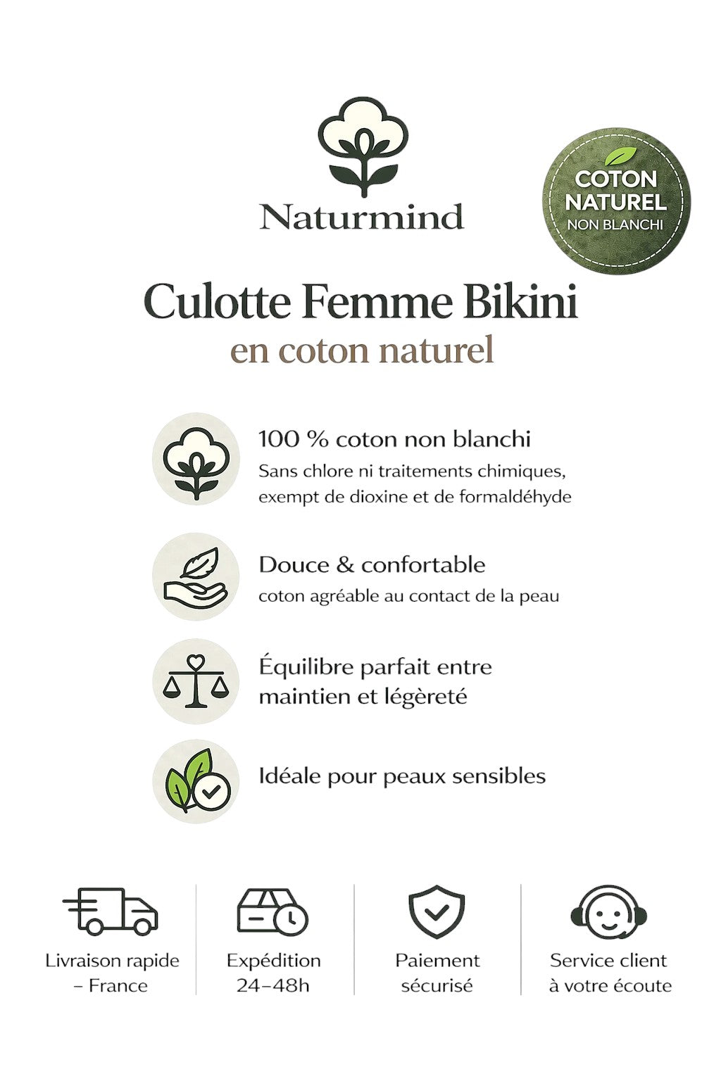 Braguitas de bikini para mujer