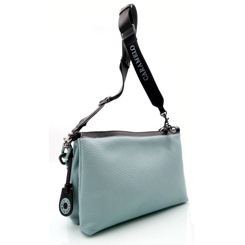 Bolso bandolera pequeño de piel