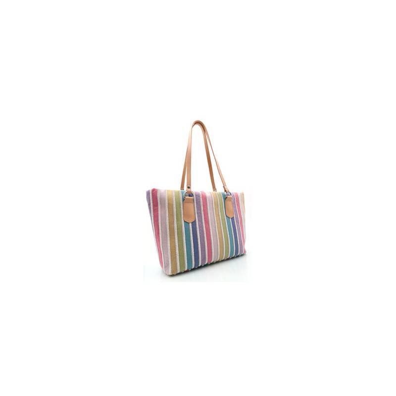 Bolso de correa multicolor