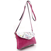 Bolso de hombro de piel