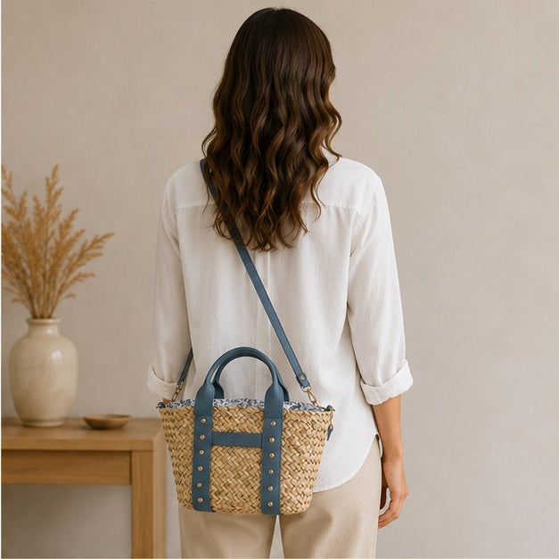 bolso azul