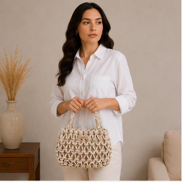 Bolso de cuerda