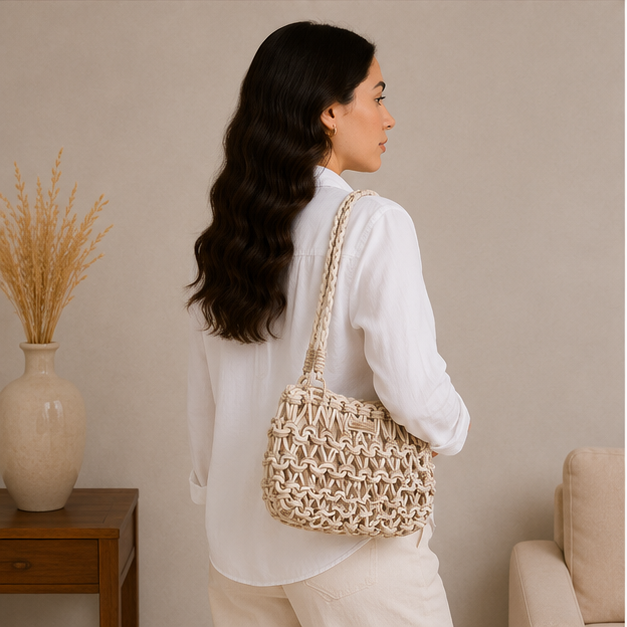 Bolso de cuerda