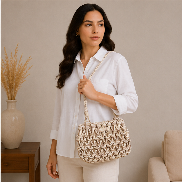 Bolso de cuerda
