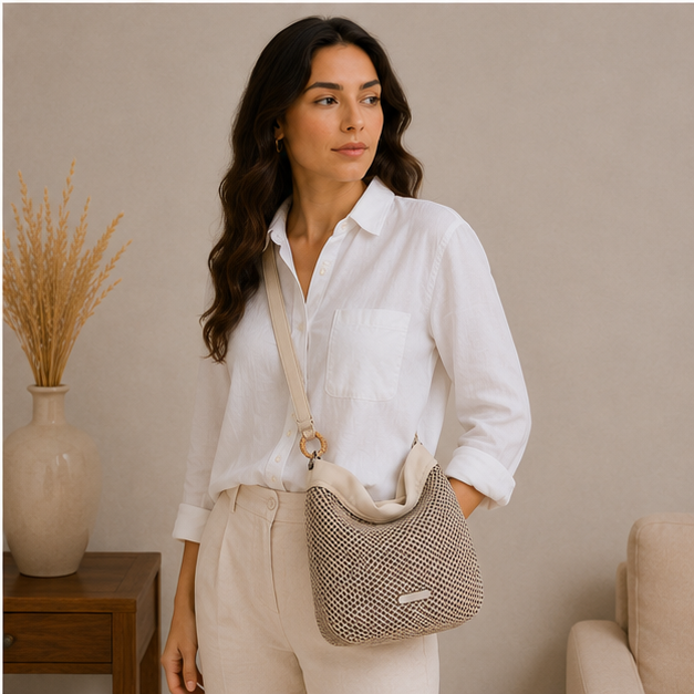 Bolso beige
