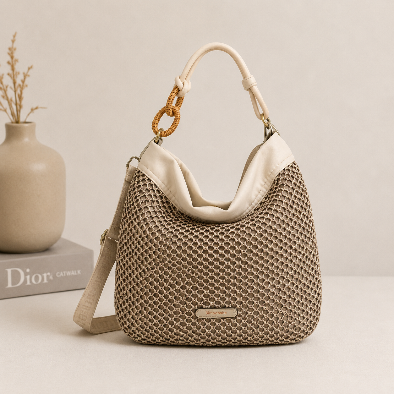 Bolso beige