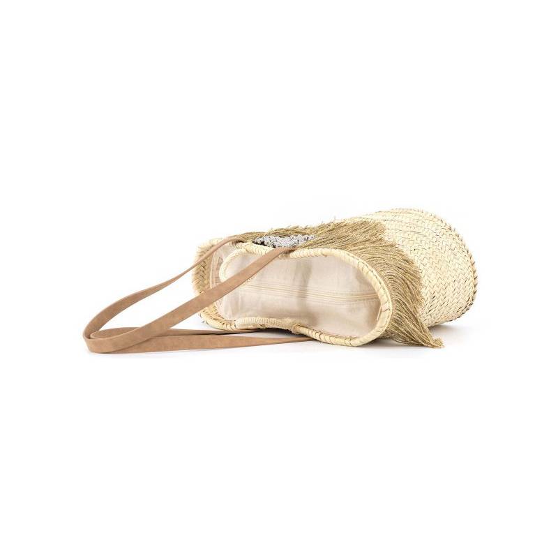 Bolso de mimbre