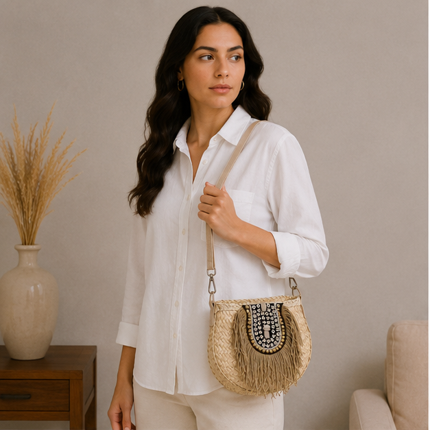 Bolso de bambú