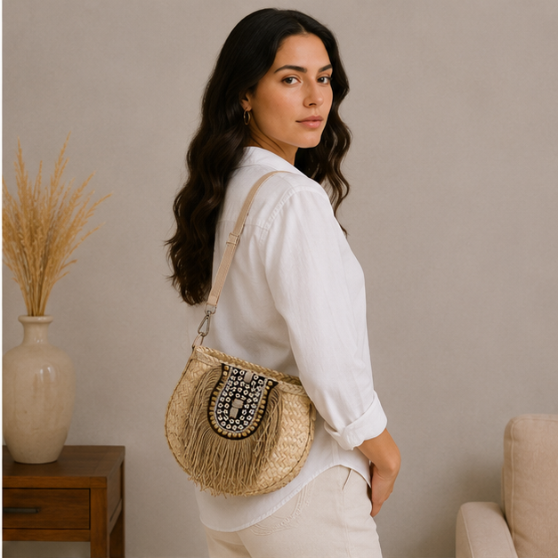 Bolso de bambú