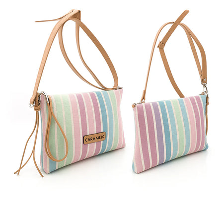 Bolso bandolera pequeño multicolor