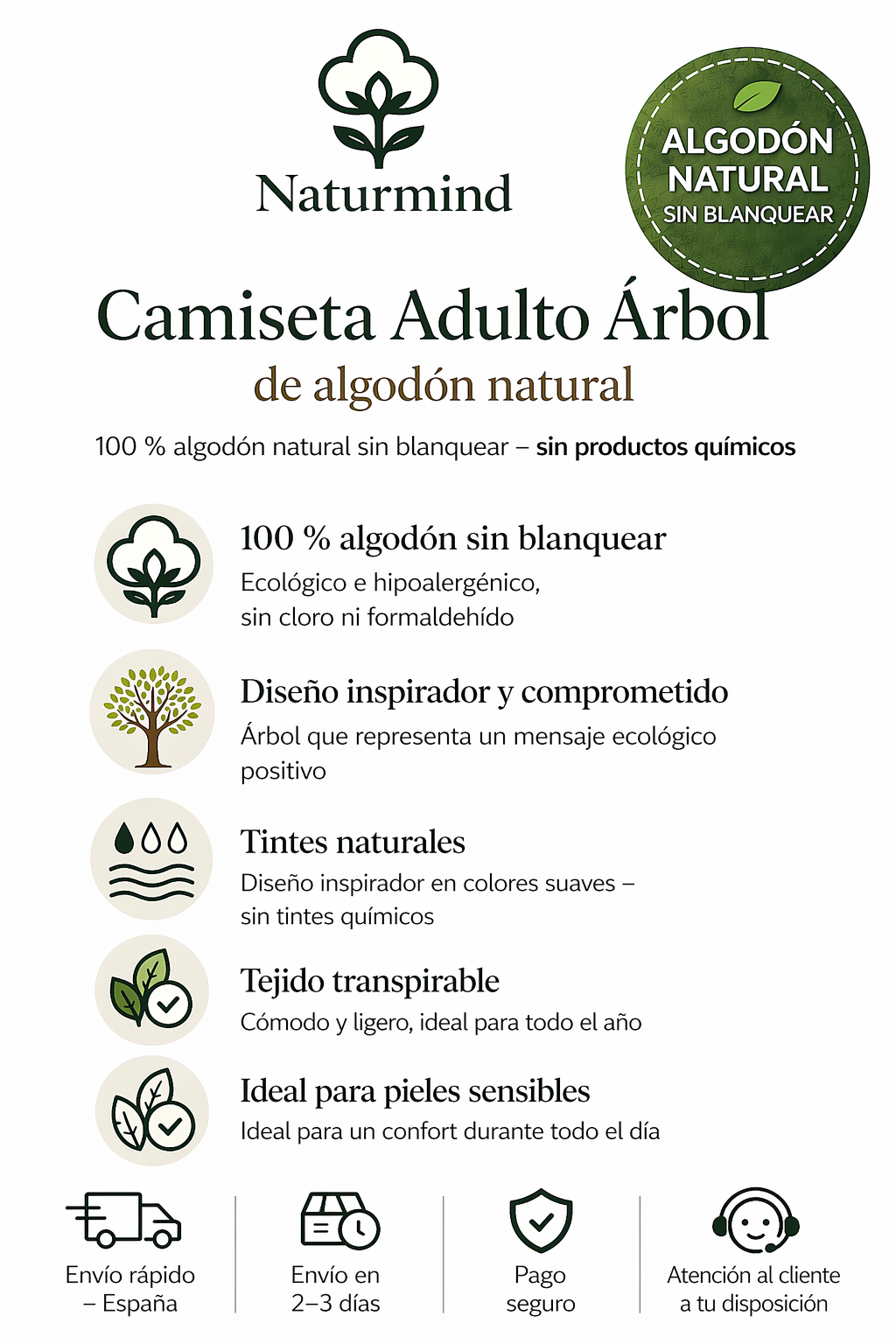 Camiseta de adulto Árbol