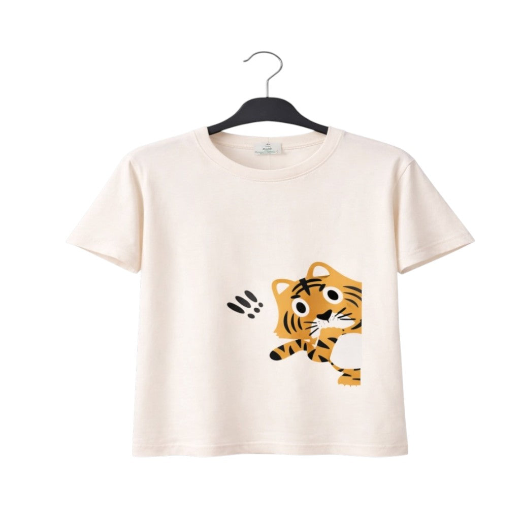 Camiseta Infantil Tigre