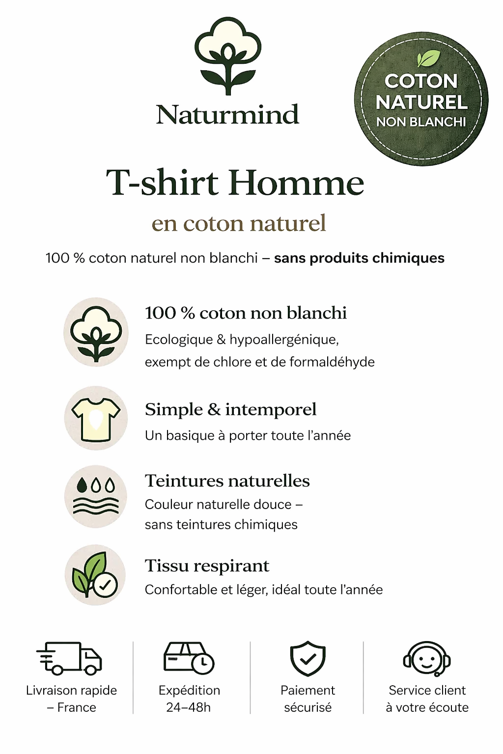 Camiseta de hombre