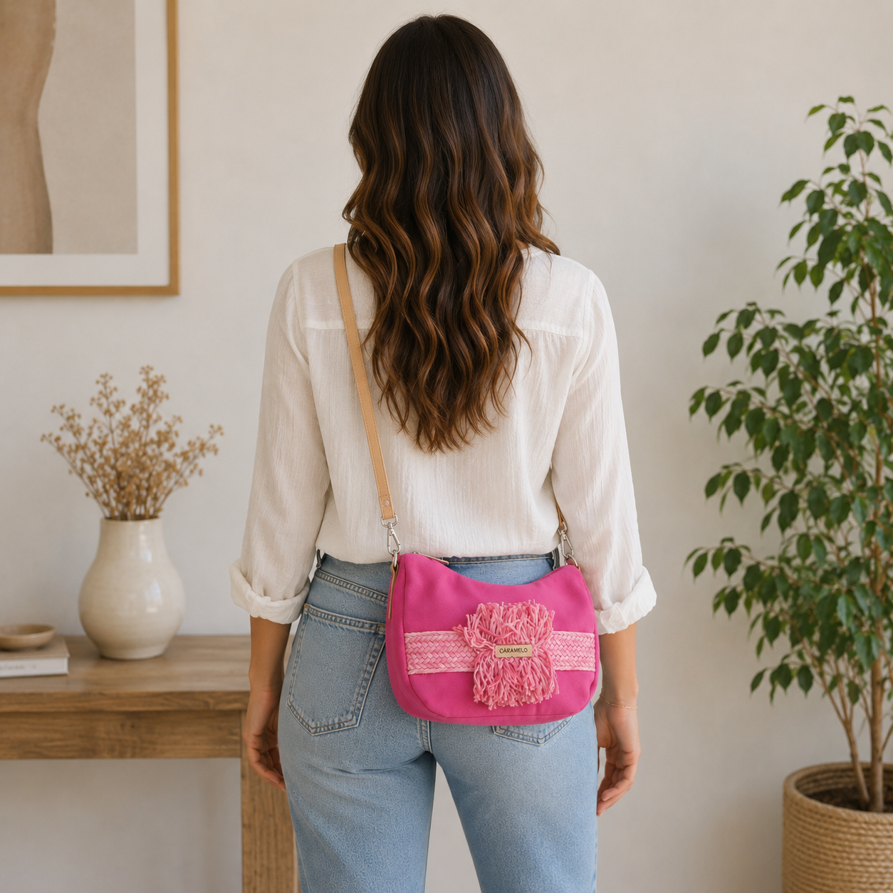 Bolso fucsia