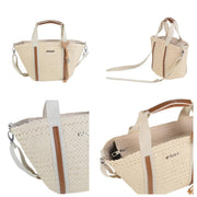 Bolso trenzado natural