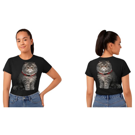 Camiseta de gato cariñoso