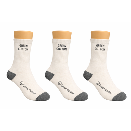 Pack de 3 calcetines largos gris oscuro