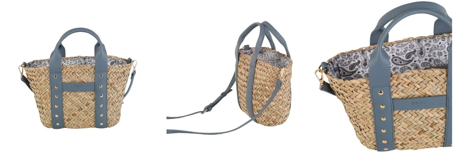 bolso azul