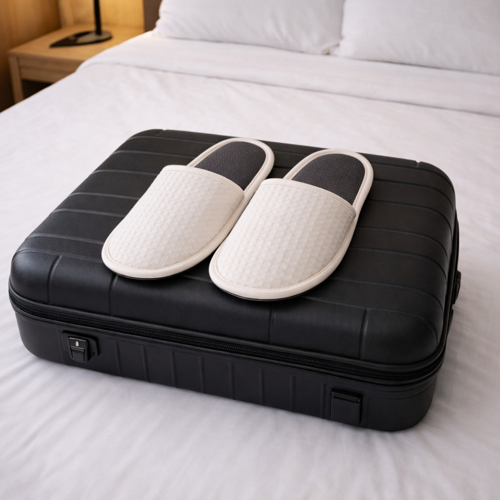 Pantuflas de viaje