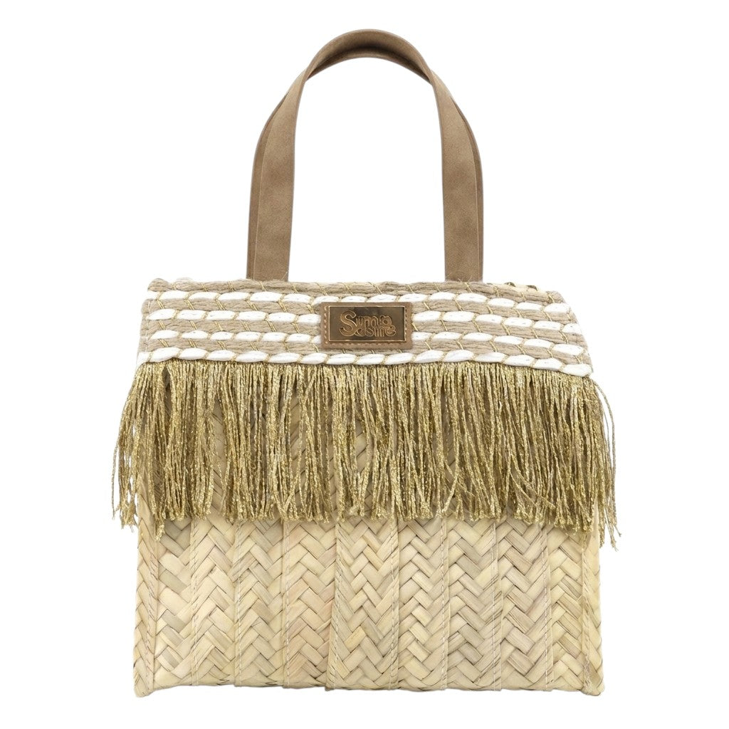 Bolso de mimbre