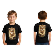 Camiseta infantil de león