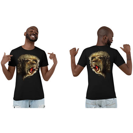 Camiseta para adultos Grumpy Lion