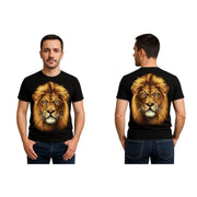 Camiseta de adulto de león enojado
