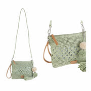 Bolso de hombro verde