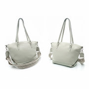 Bolso de piel verde